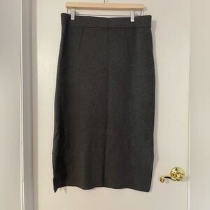 NWOT ministry of supply women dark gray skirt, size XL